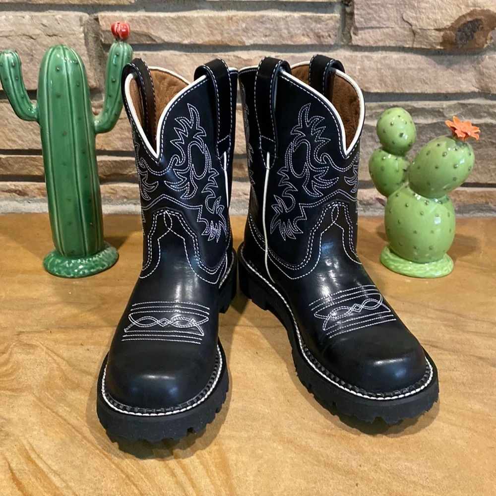 NOT FOR SALE: NWOB Ariat Fat Boy Boots 👢! - Picture 1 of 8